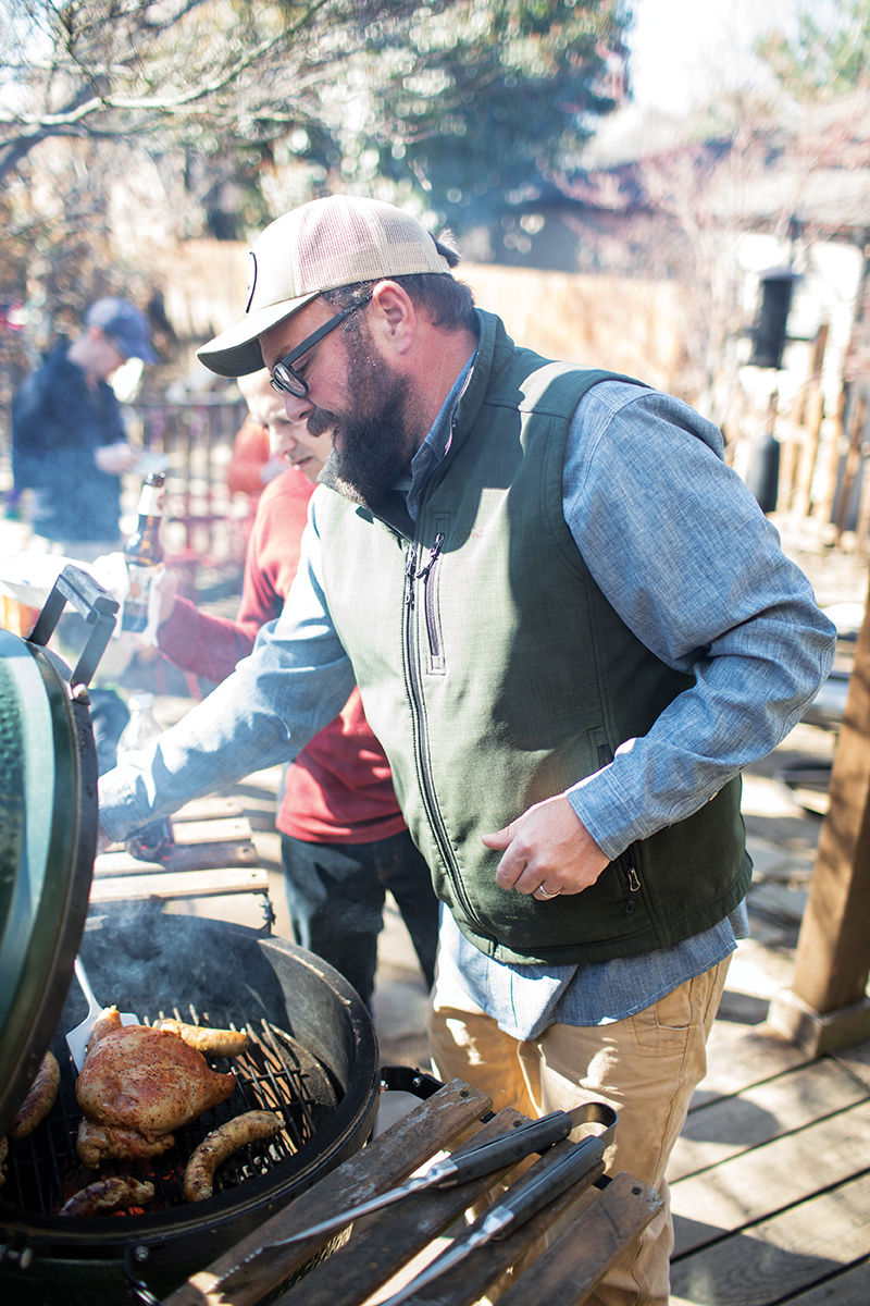 The Bevel family's jumbo gumbo gathering
